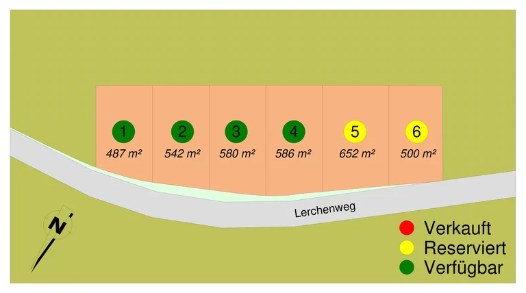 Baugebiet B3 Lerchenweg Abtsdorf