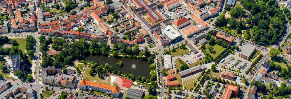 Luftbild Lutherstadt Wittenberg